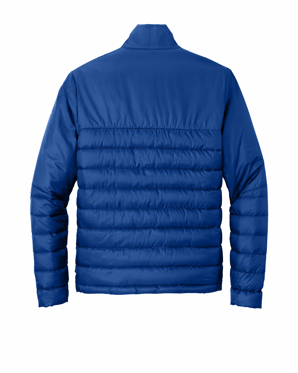 Custom Eddie Bauer Quilted Jacket, Cobalt Blue, front view
