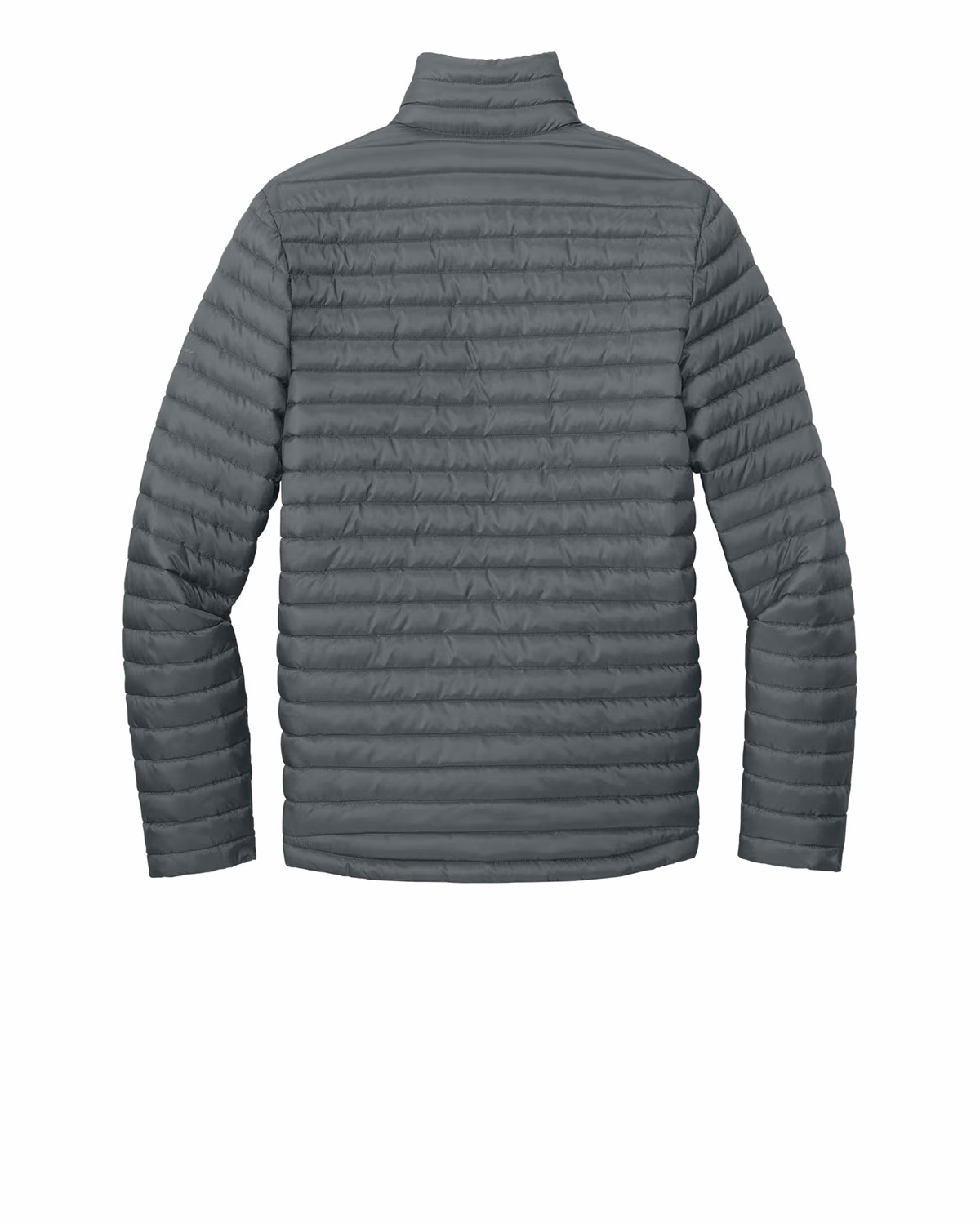 Custom Eddie Bauer Packable Quilted Full-Zip, Metal Grey, back view