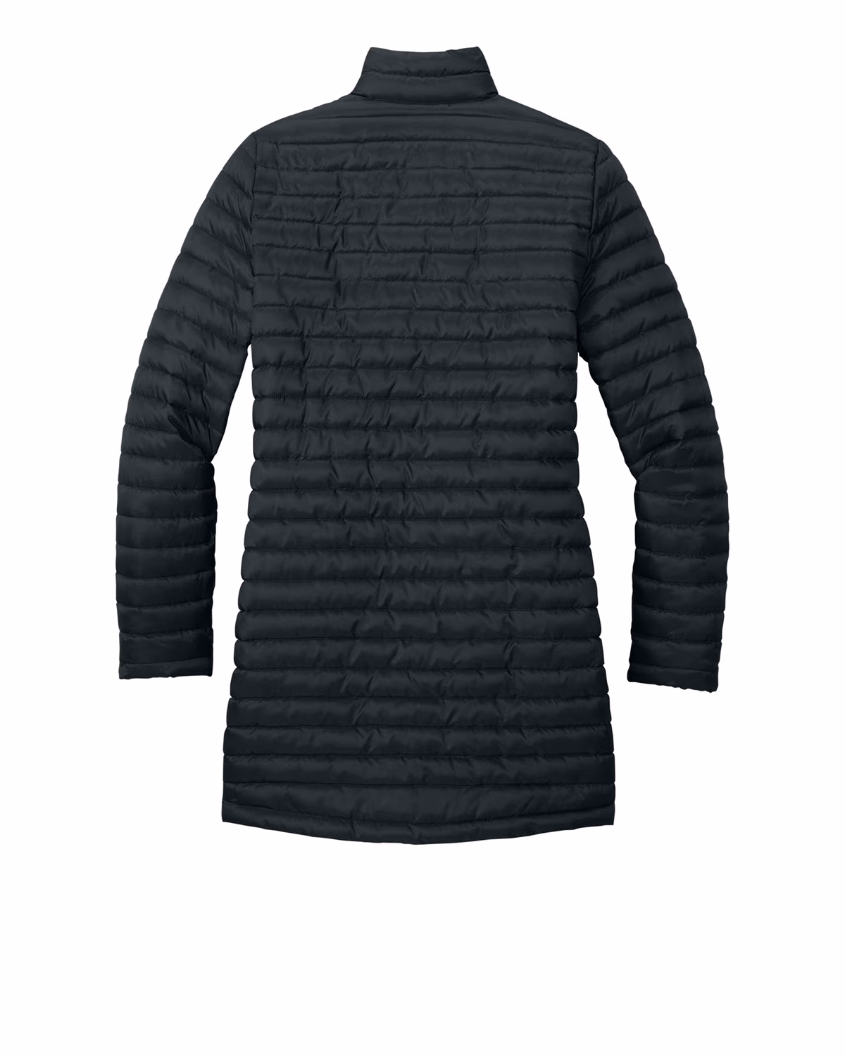 Custom Eddie Bauer Women’s Packable Quilted Full-Zip, Black, back view