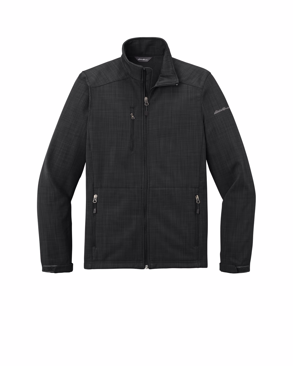 Custom Eddie Bauer Shaded Crosshatch Soft Shell Jacket