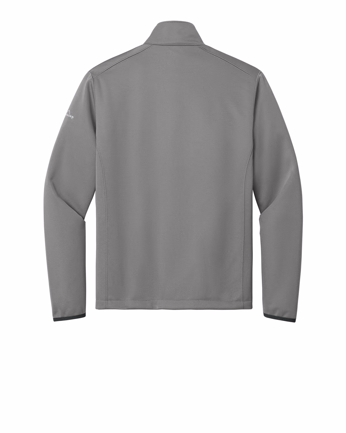 Custom Eddie Bauer Weather-Resist Soft Shell Jacket, Chrome, back view