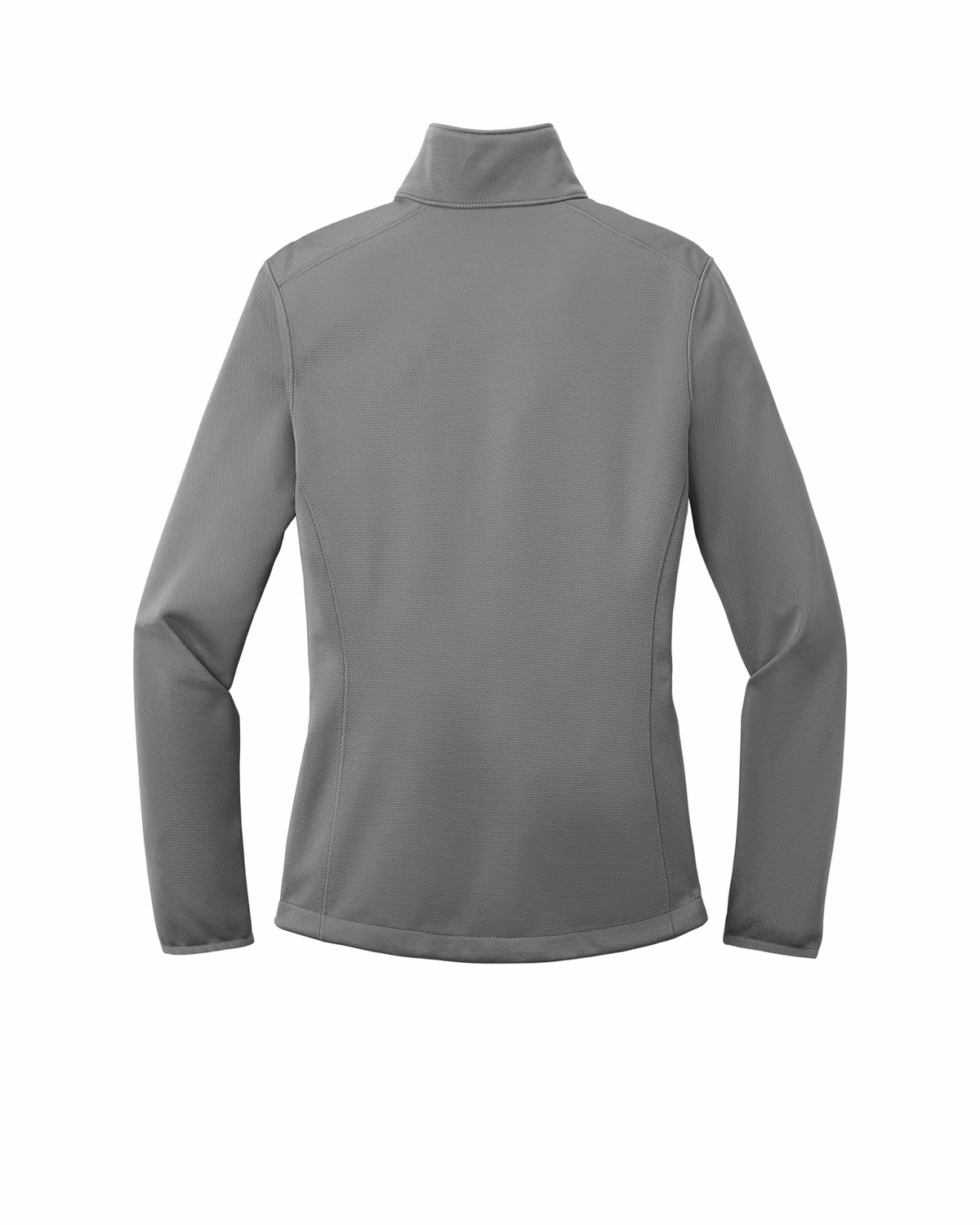 Custom Eddie Bauer Women's Weather-Resist Soft Shell Jacket, Chrome, back view