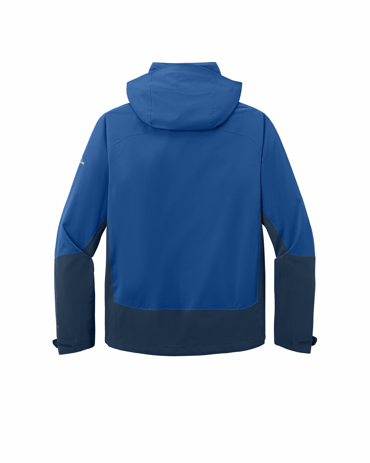 Custom Eddie Bauer WeatherEdge Jacket, Cobalt Blue/ River Blue Navy, back view