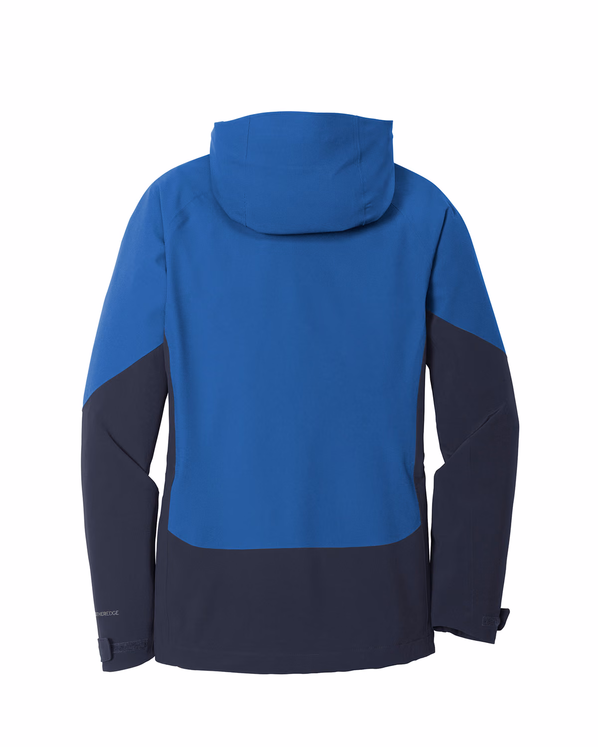 Custom Eddie Bauer Women's WeatherEdge Jacket, Cobalt Blue/ River Blue Navy, back view