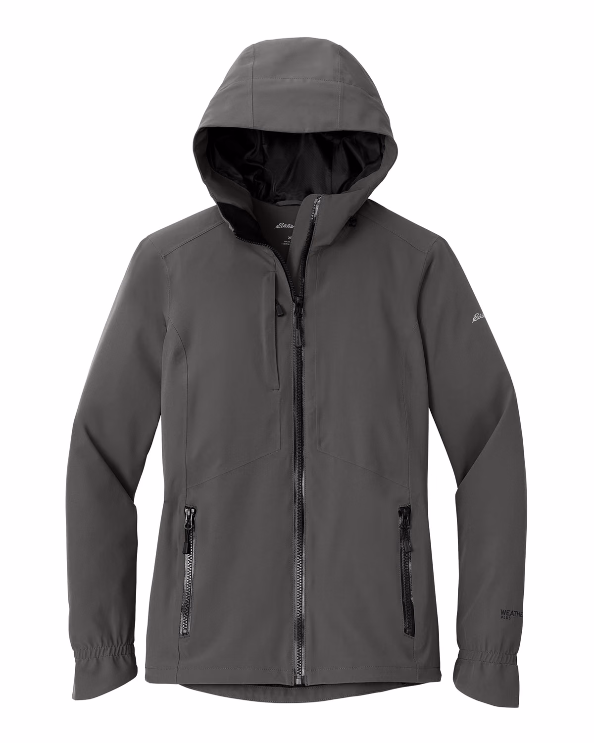 Custom Eddie Bauer Women's WeatherEdge Plus Jacket, Iron Gate, front view