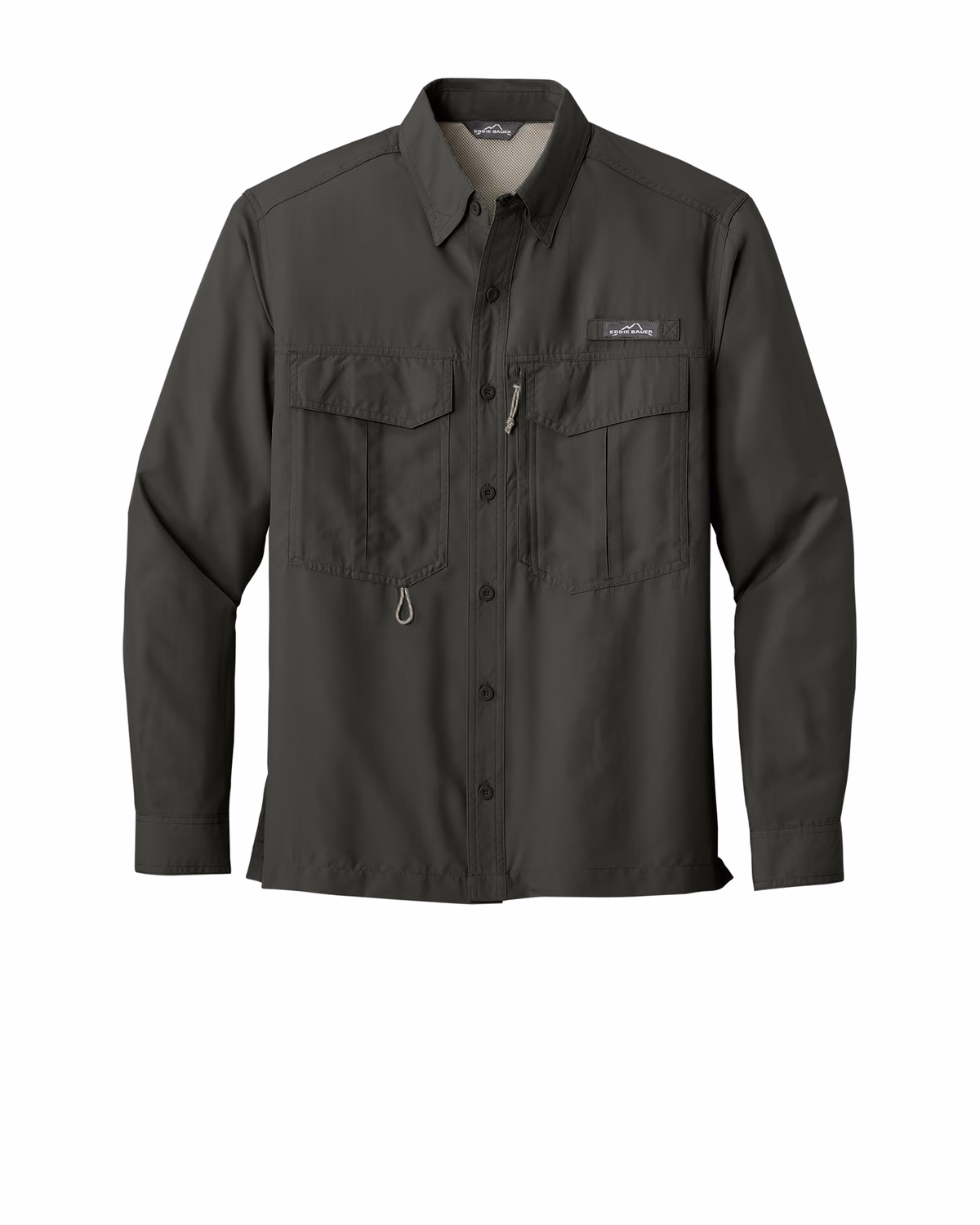Custom Eddie Bauer Long Sleeve Performance Fishing Shirt