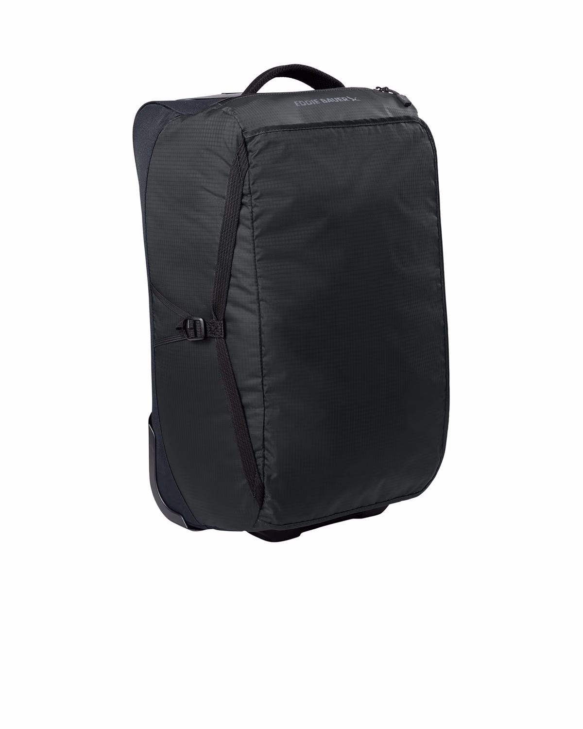 Custom Eddie Bauer Excursion Roller Duffel, Black, side view