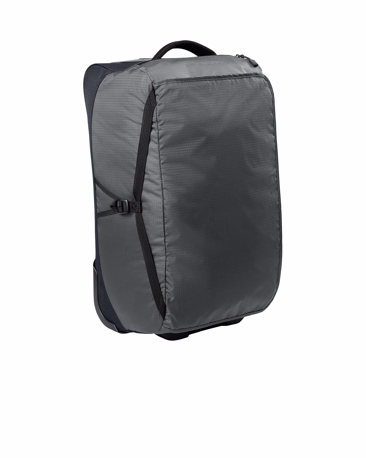 Custom Eddie Bauer Excursion Roller Duffel, Grey Steel, side view