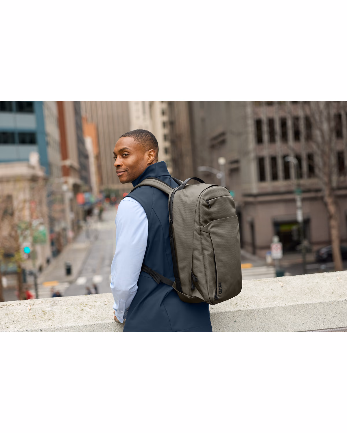 Custom MiiR Kondoh Pack - Granite Grey - lifestyle