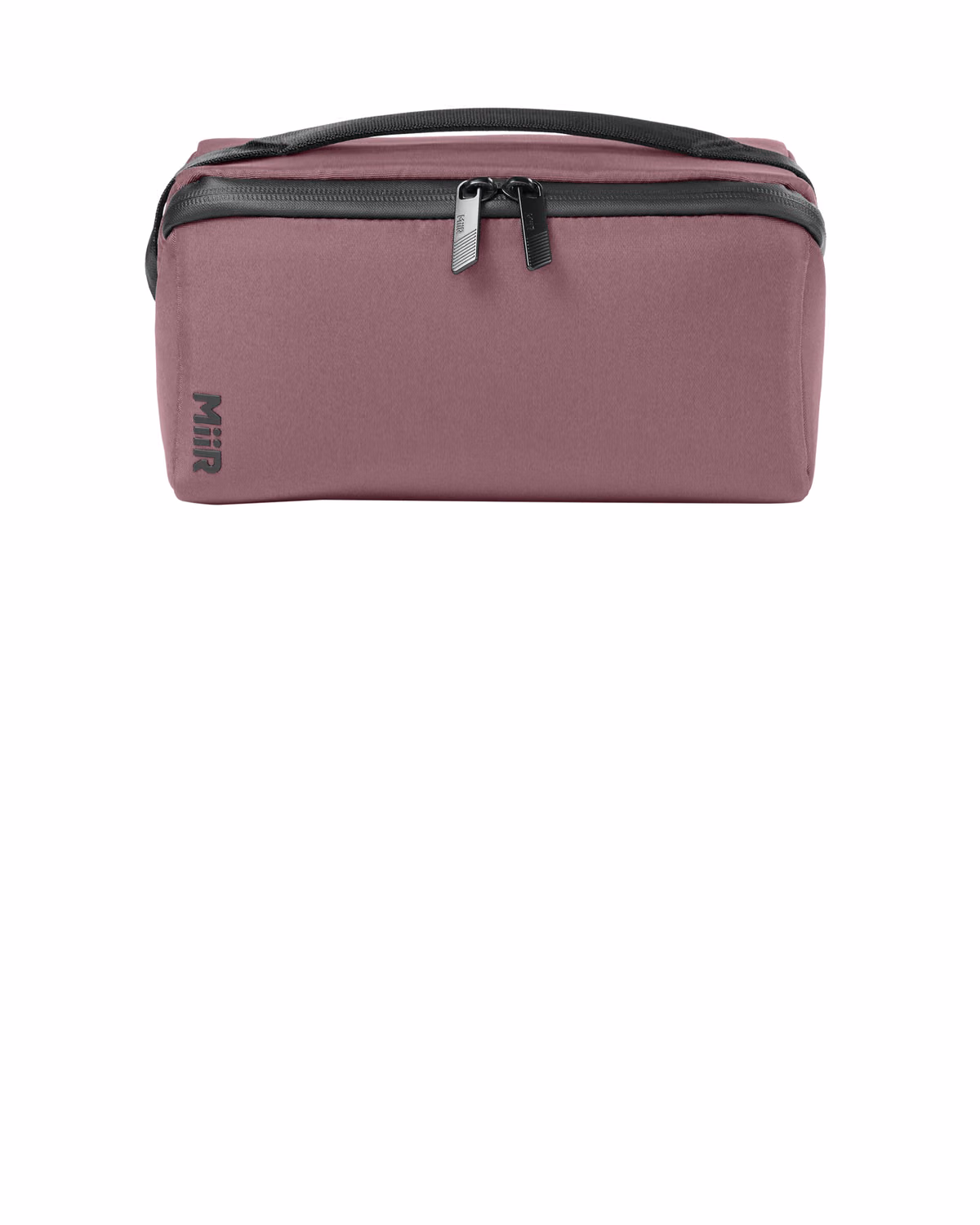 Custom MiiR Causeway Travel Organizer, Dark Quartz, front view
