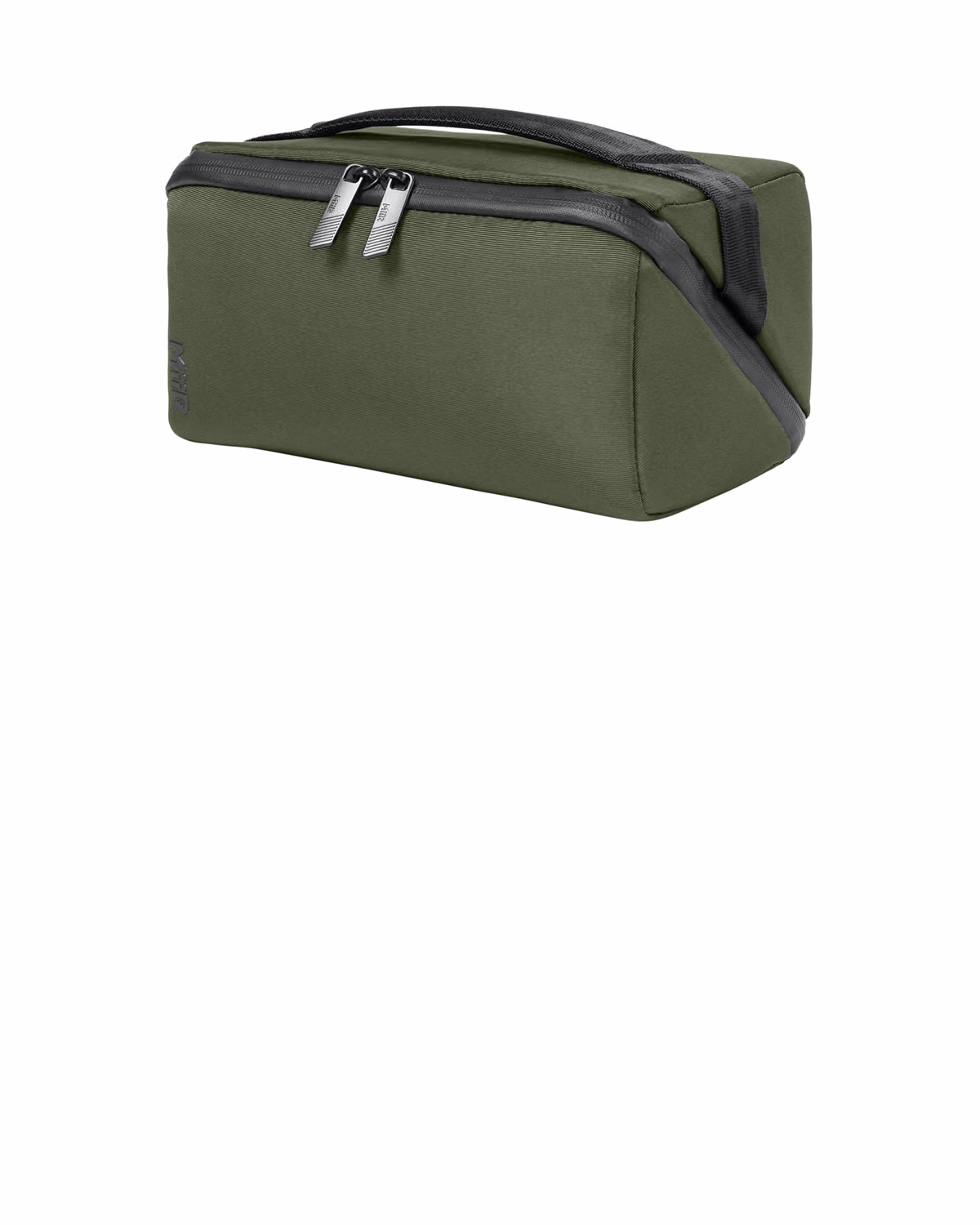 Custom MiiR Causeway Travel Organizer, Forest Moss, side view