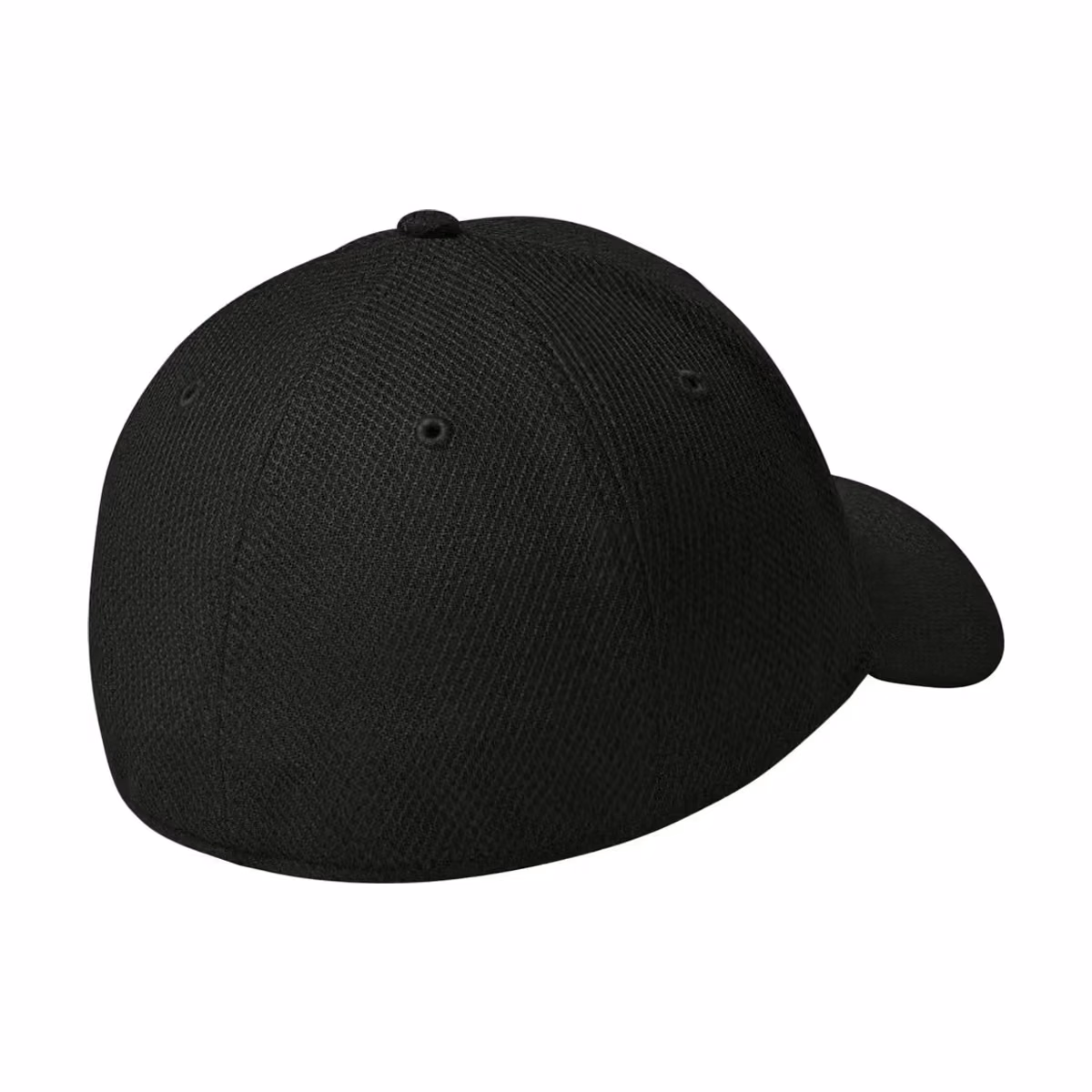 Custom New Era Diamond Era Stretch Cap - Flag Black back