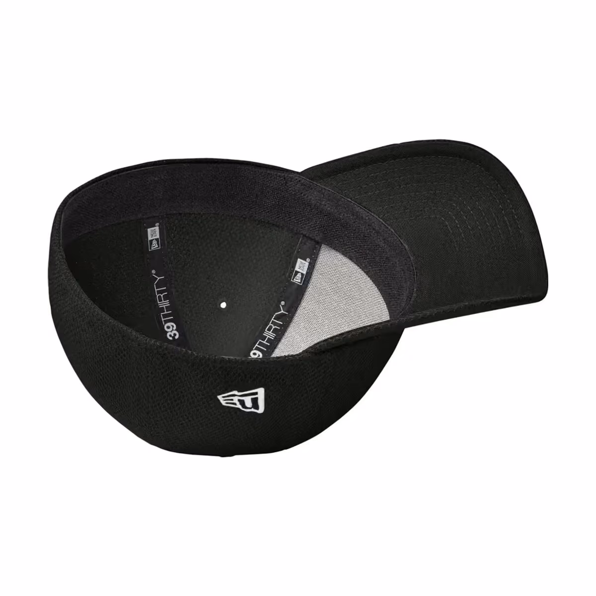 Custom New Era Diamond Era Stretch Cap - Flag Black inside