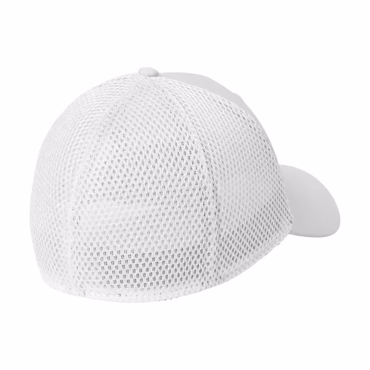 Custom New Era 39THIRTY Performance Stretch Mesh Cap - White back