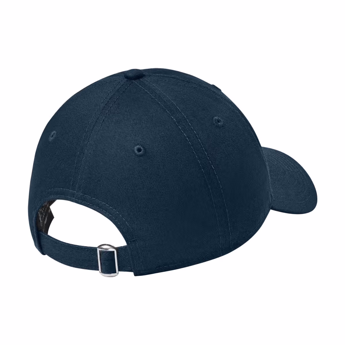 Custom New Era Adjustable Unstructured Cap - Flag Deep Navy back