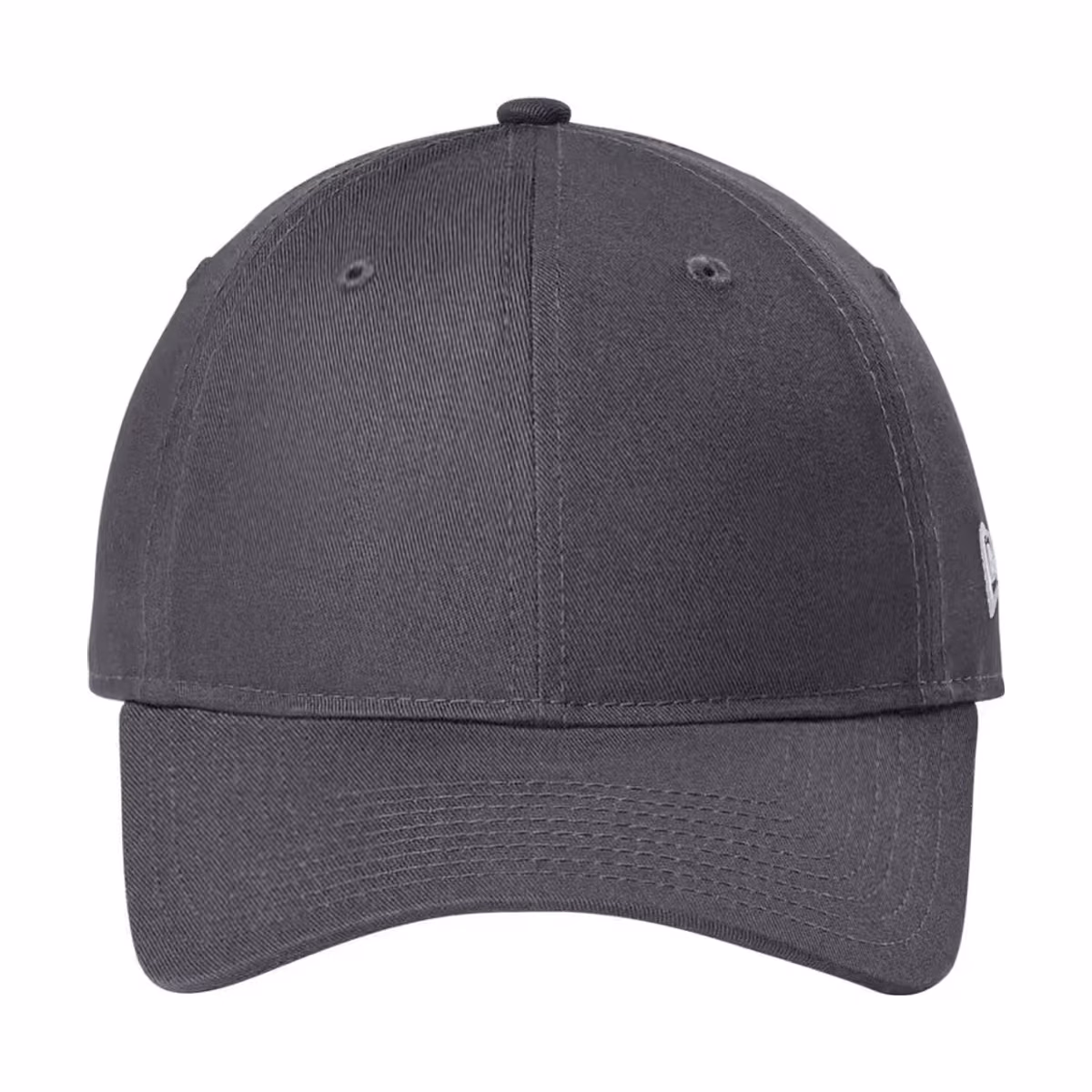 Custom New Era Adjustable Unstructured Cap - Flag Graphite front