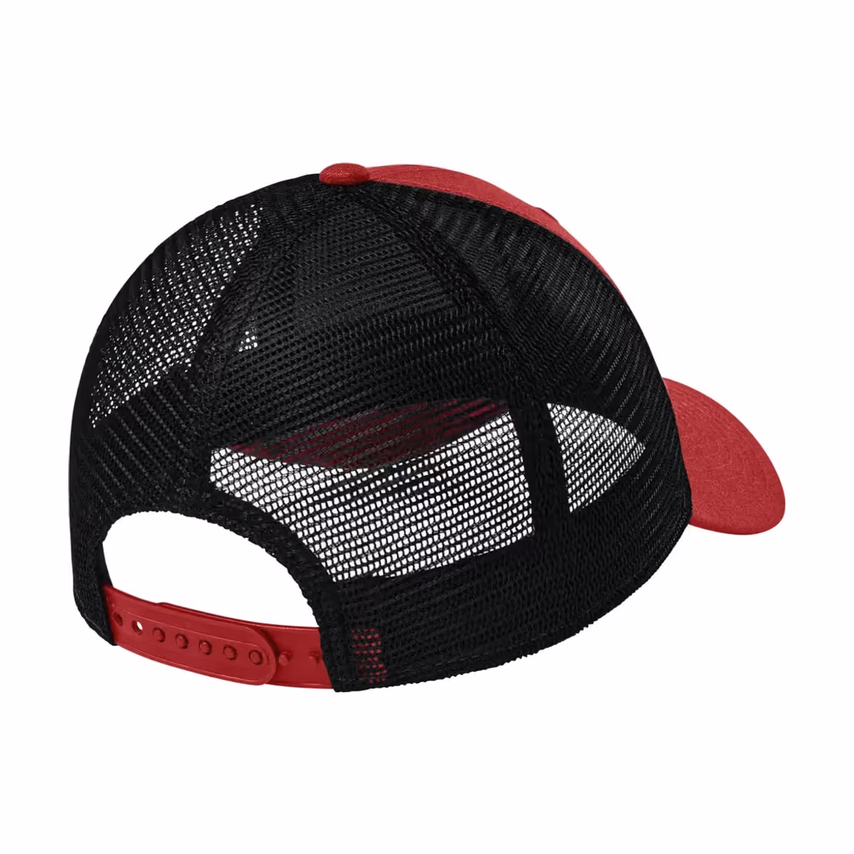 Custom New Era Recycled Snapback Cap - Flag Scarlet back