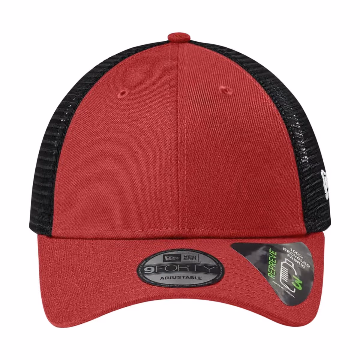 Custom New Era Recycled Snapback Cap - Flag Scarlet front 2