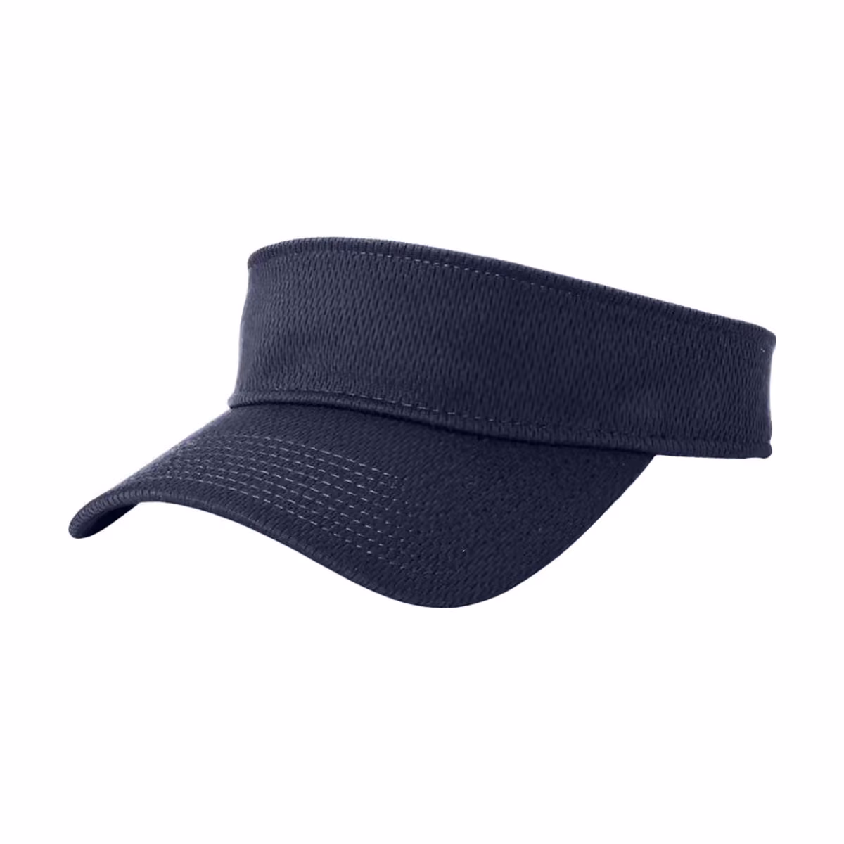 Custom New Era Performance Dash Adjustable Visor, Deep Navy, front view