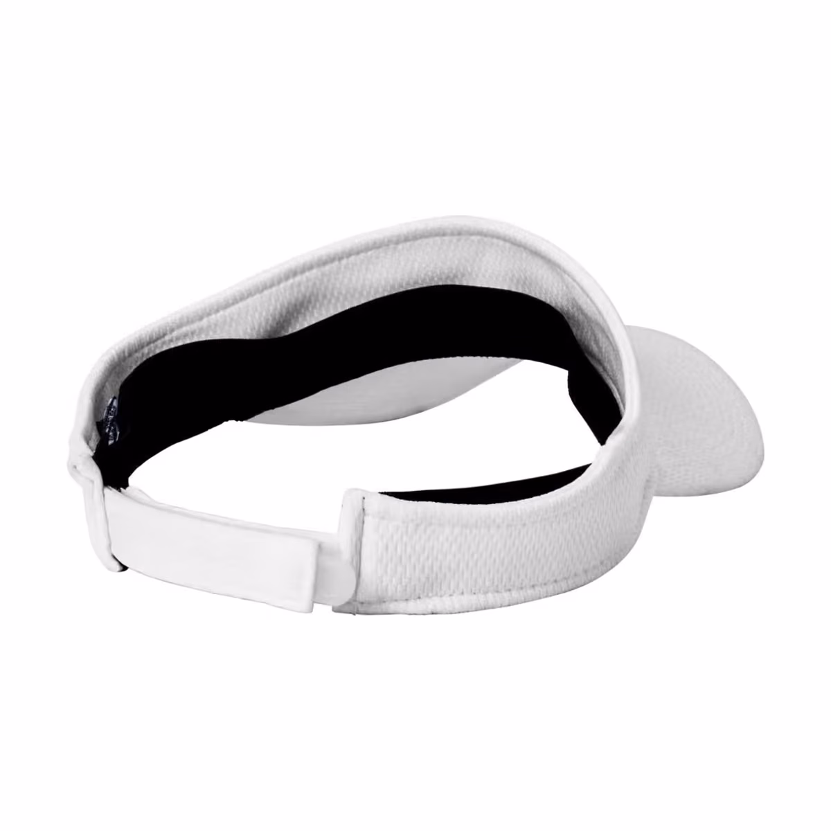 Custom New Era Performance Dash Adjustable Visor - White flat back