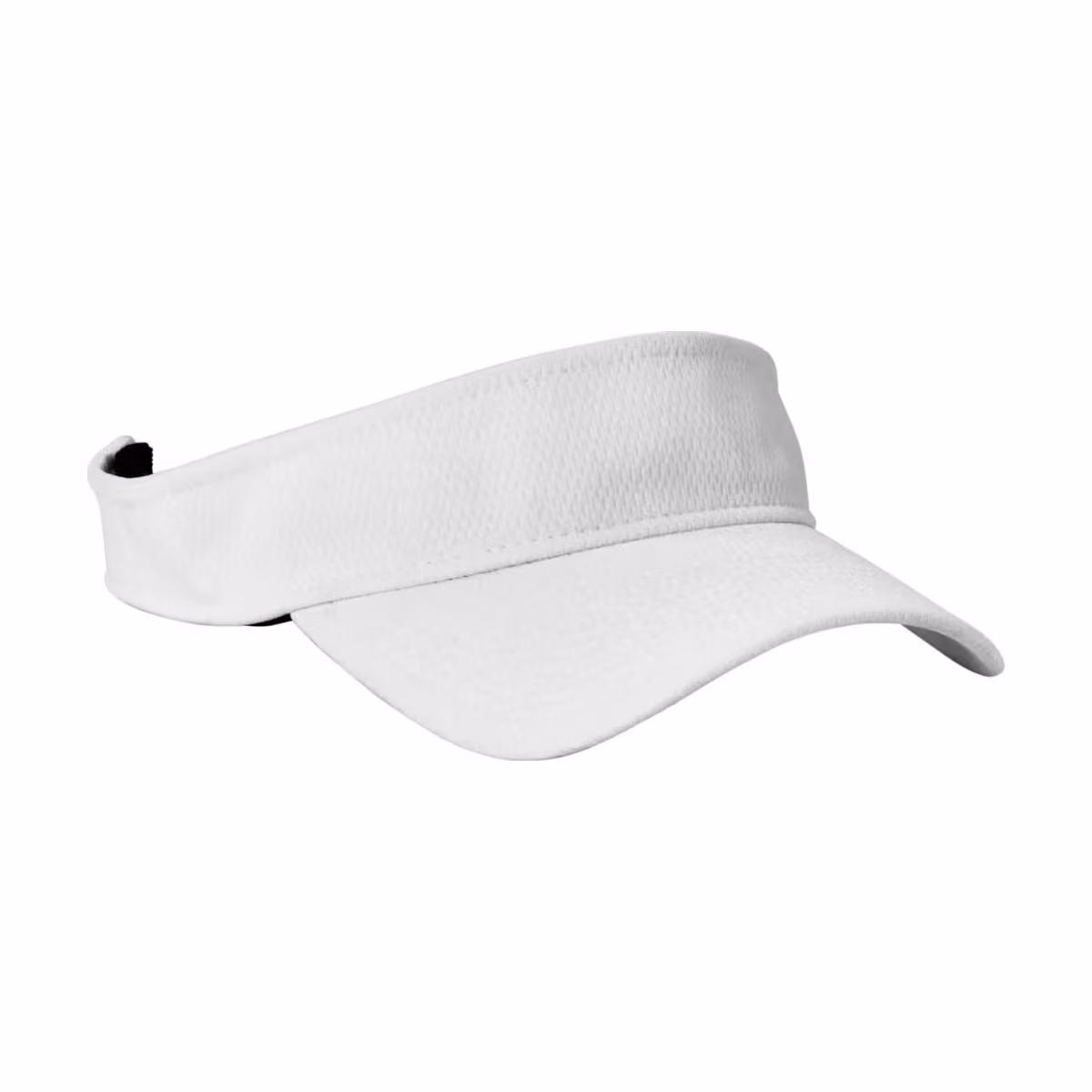 Custom New Era Performance Dash Adjustable Visor - White side