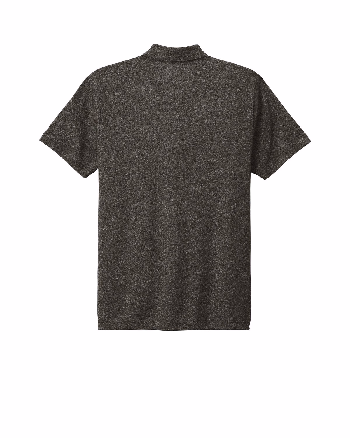 Custom New Era Slub Twist Polo - Black Twist flat back