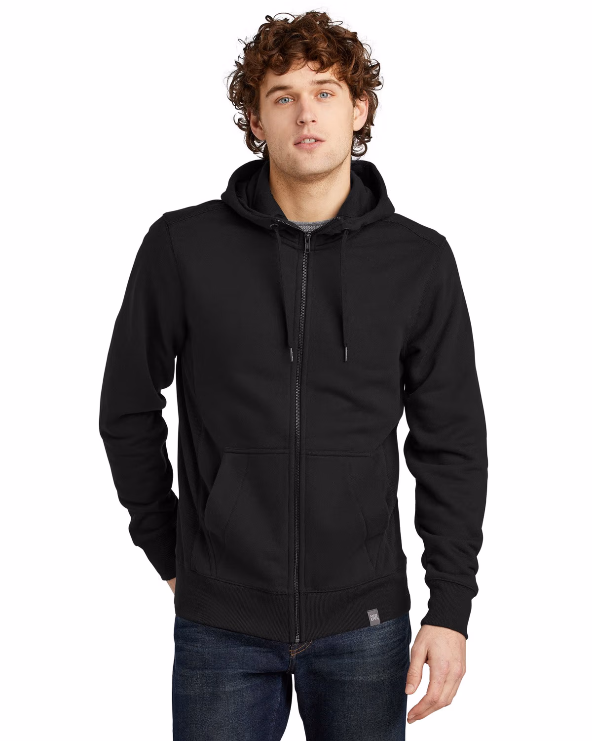Custom New Era French Terry Full-Zip Hoodie