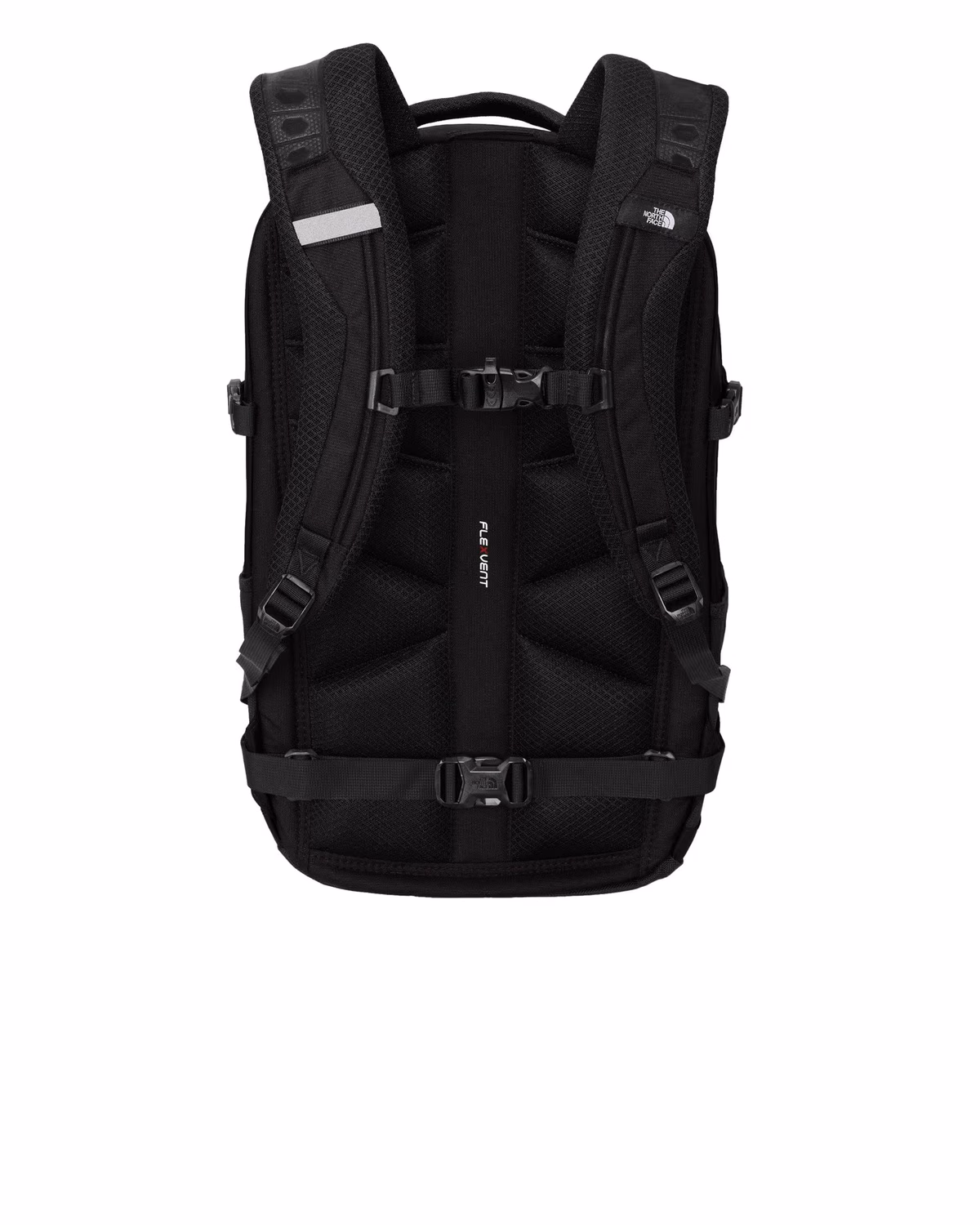 Custom The North Face Fall Line Backpack - TNF Black Heather back