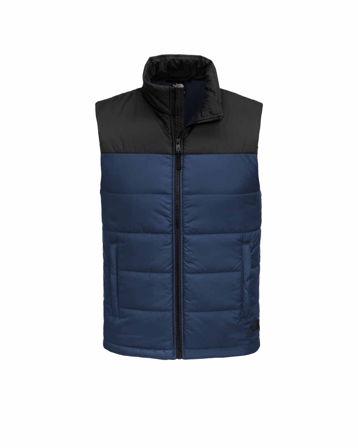 Custom The North Face Everyday Insulated Vest - Shady Blue front