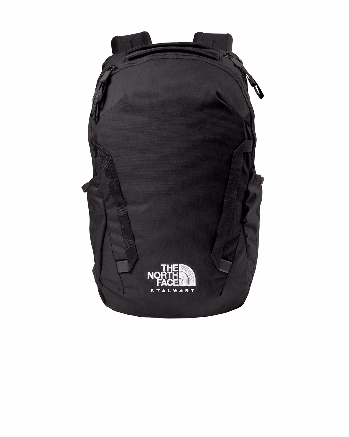 Custom The North Face Stalwart Backpack - TNF Black - flat front