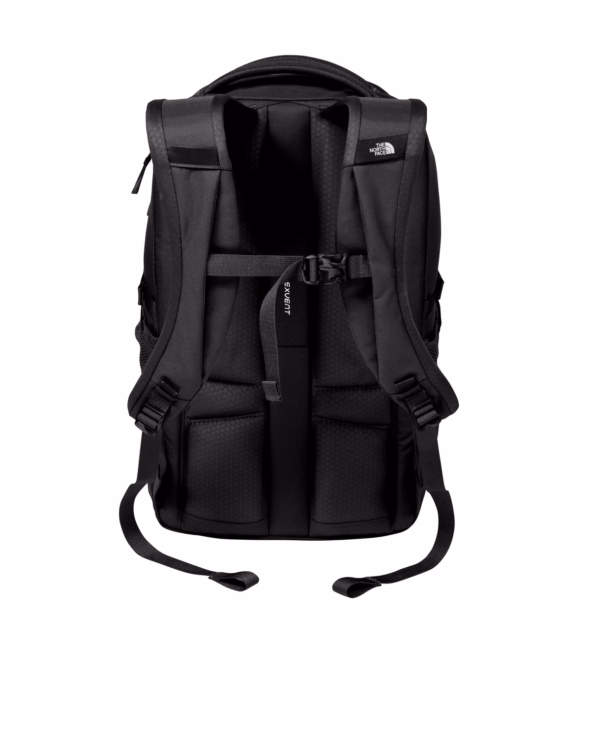 Custom The North Face Dyno Backpack - TNF Black - flat back