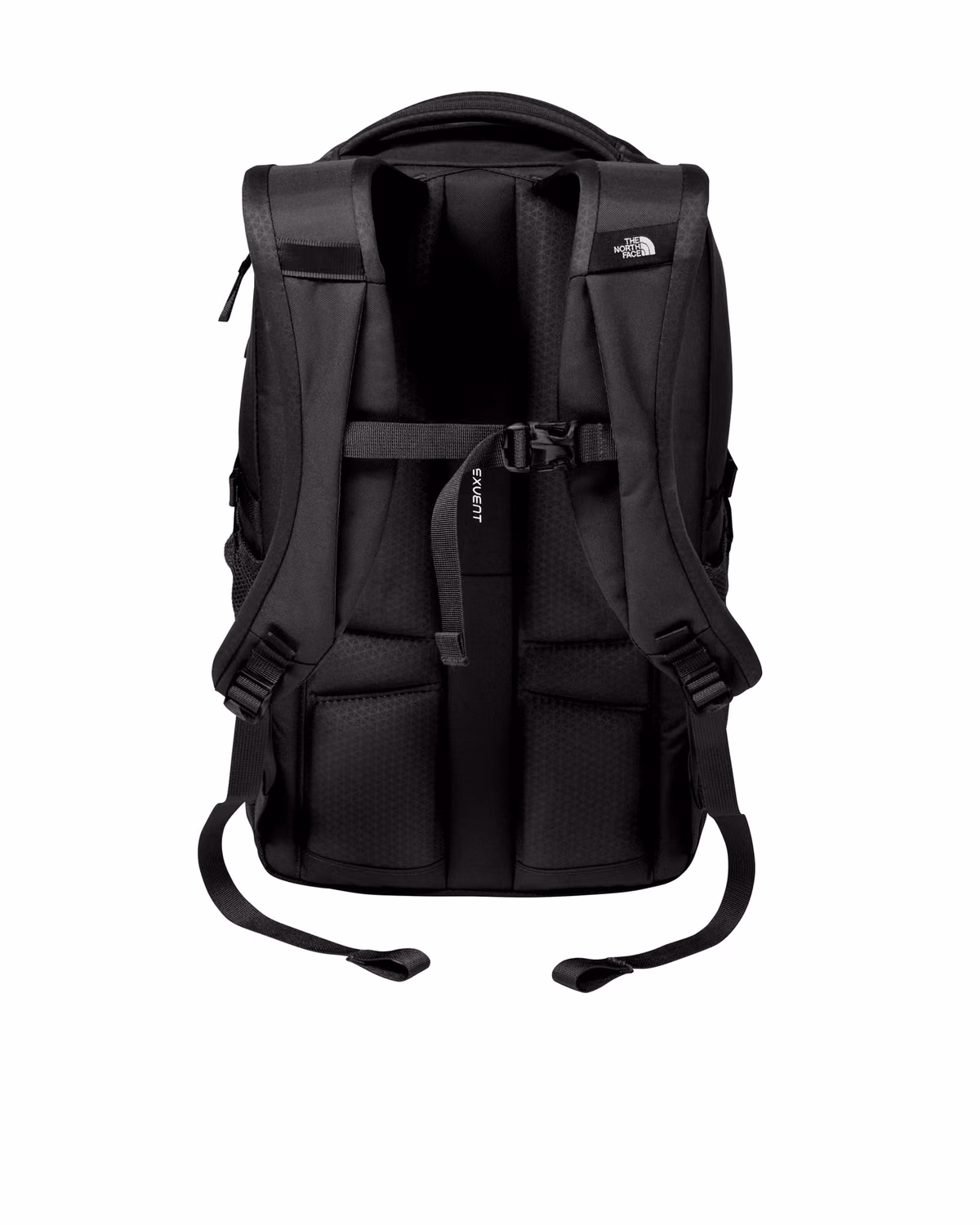 Custom The North Face Dyno Backpack - TNF Black - flat back