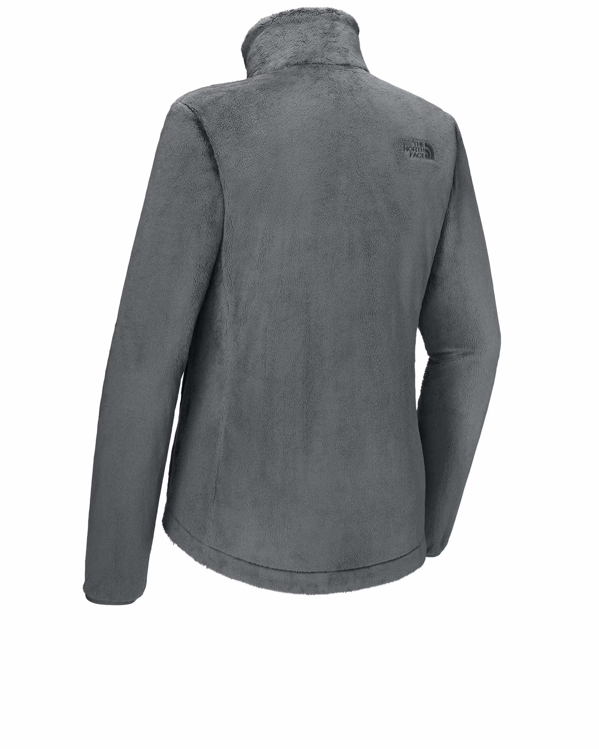 Custom The North Face Women’s Osito Fleece Jacket - Smoked Pearl Grey back