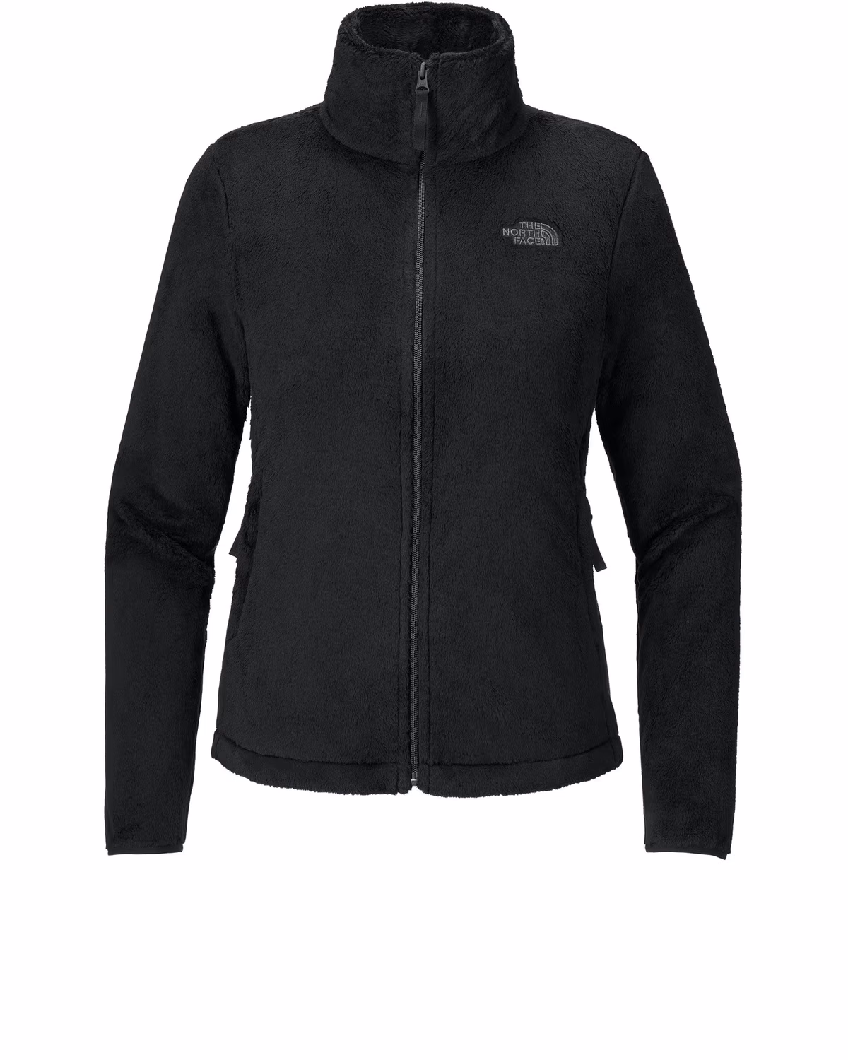 Custom The North Face Women’s Osito Fleece Jacket - TNF Black front