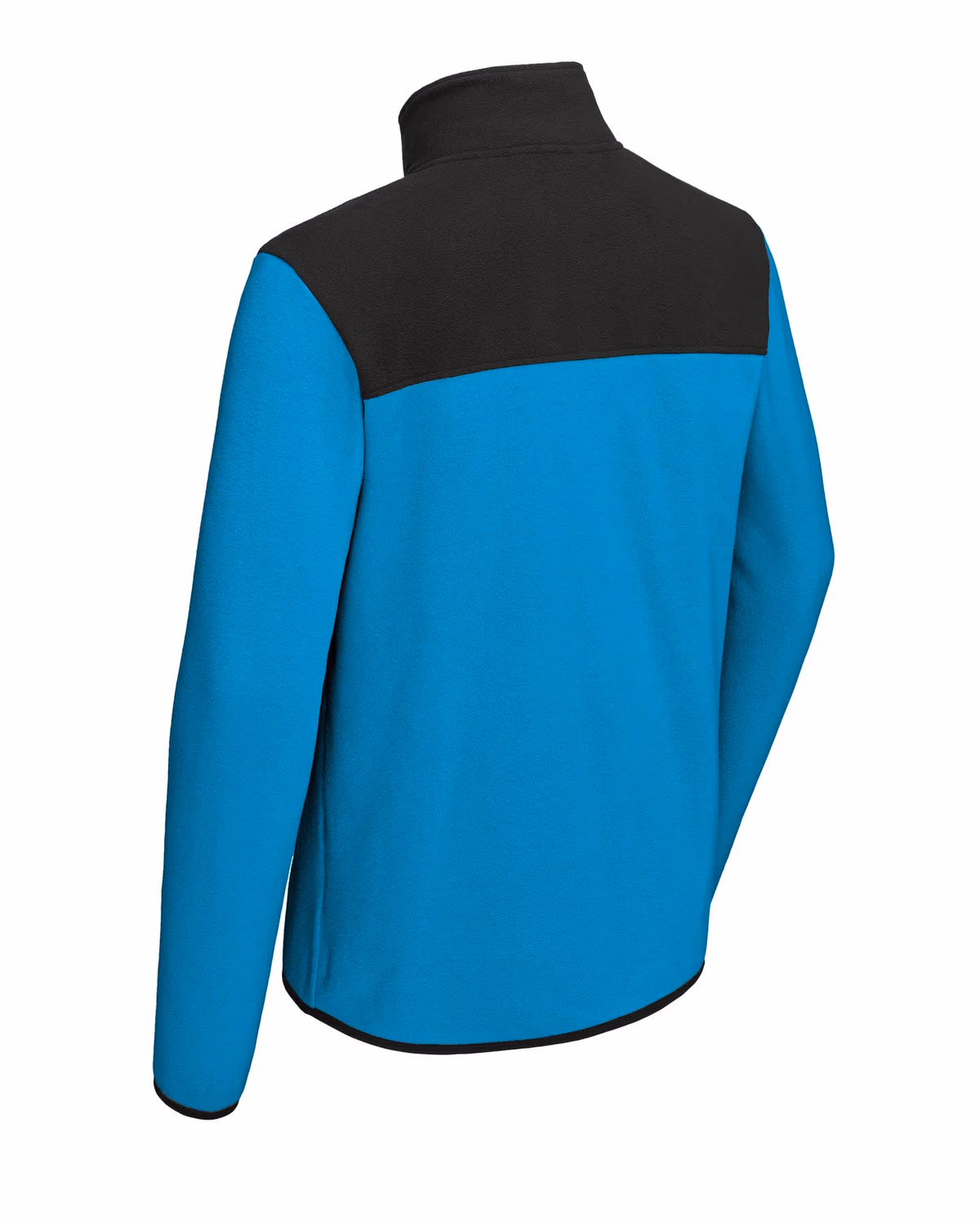 Custom The North Face Glacier Full-Zip Fleece Jacket - Hero Blue/ TNF Black back