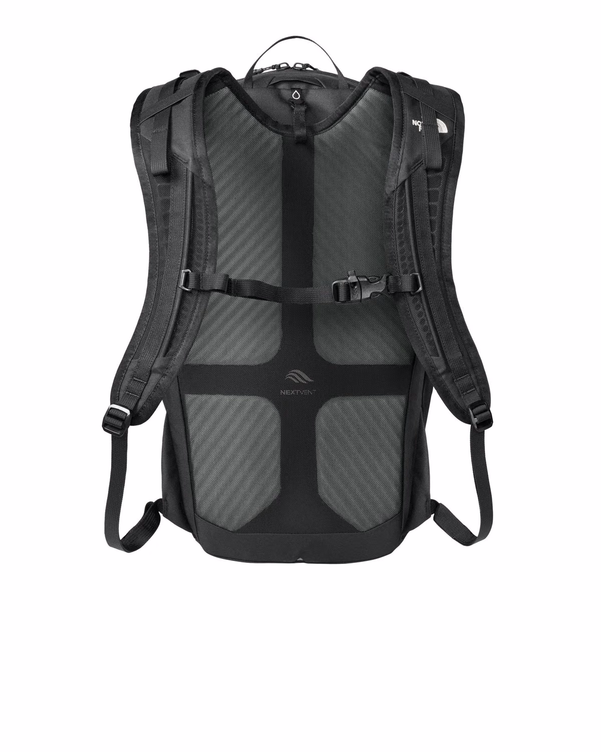 Custom The North Face 18L Backpack - TNF Black back