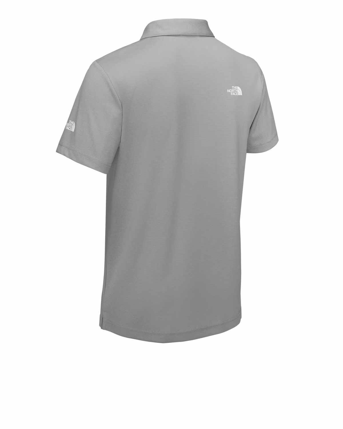 Custom The North Face Ambition Polo - Meld Grey Heather back