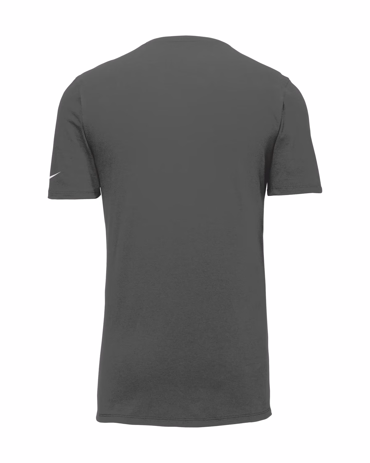 Custom Nike Dri-FIT Cotton/Poly Tee - Anthracite back