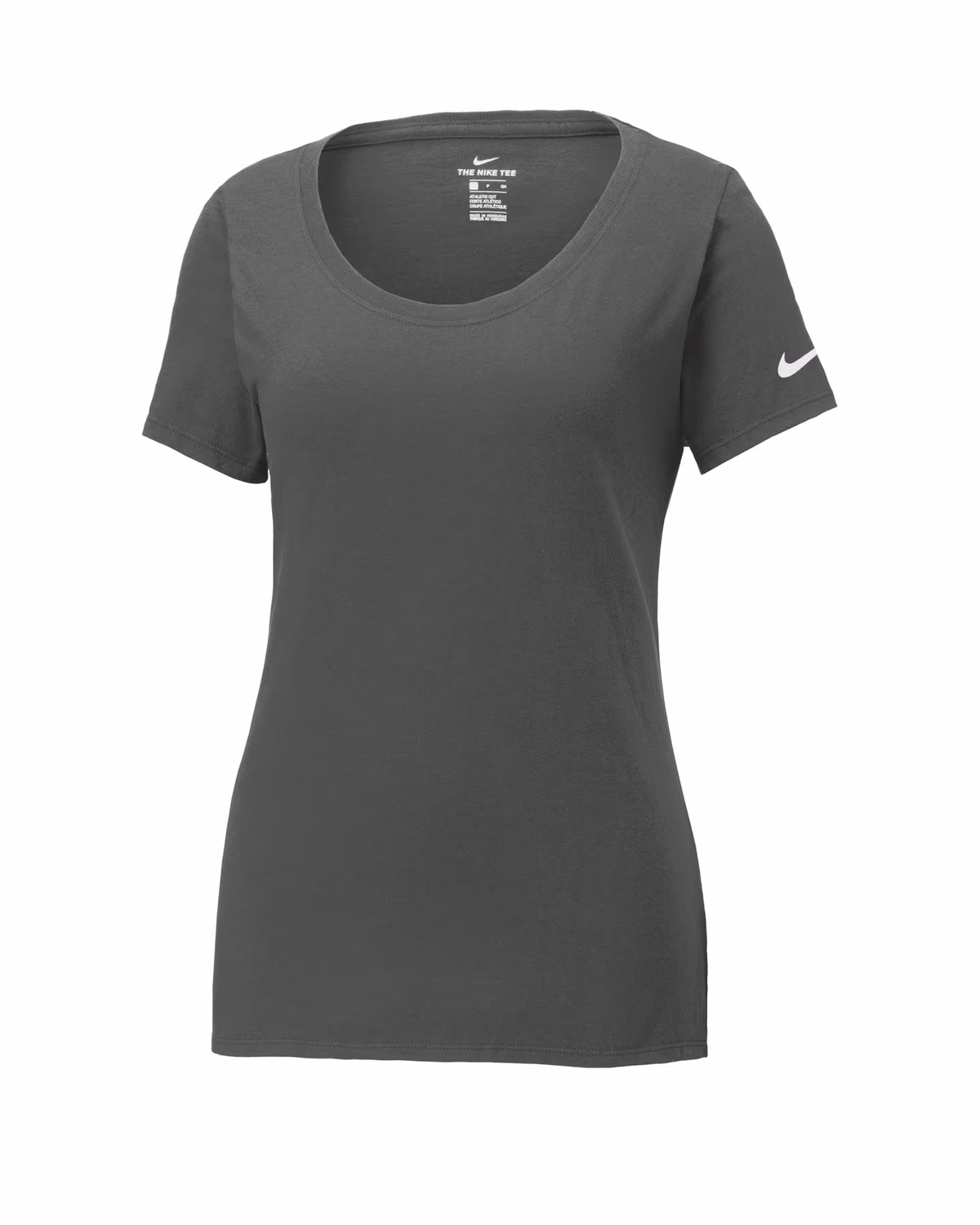 Custom Nike Women's Dri-FIT Cotton/Poly Scoop Neck Tee