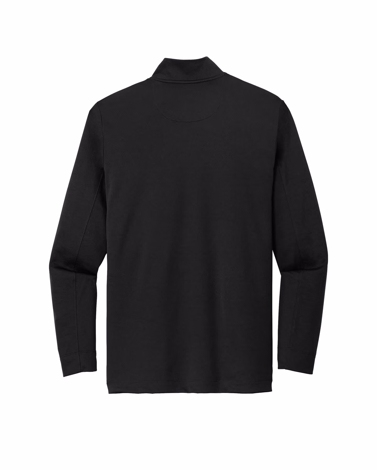 Custom Nike Dry 1/2-Zip Cover-Up - Black flat back