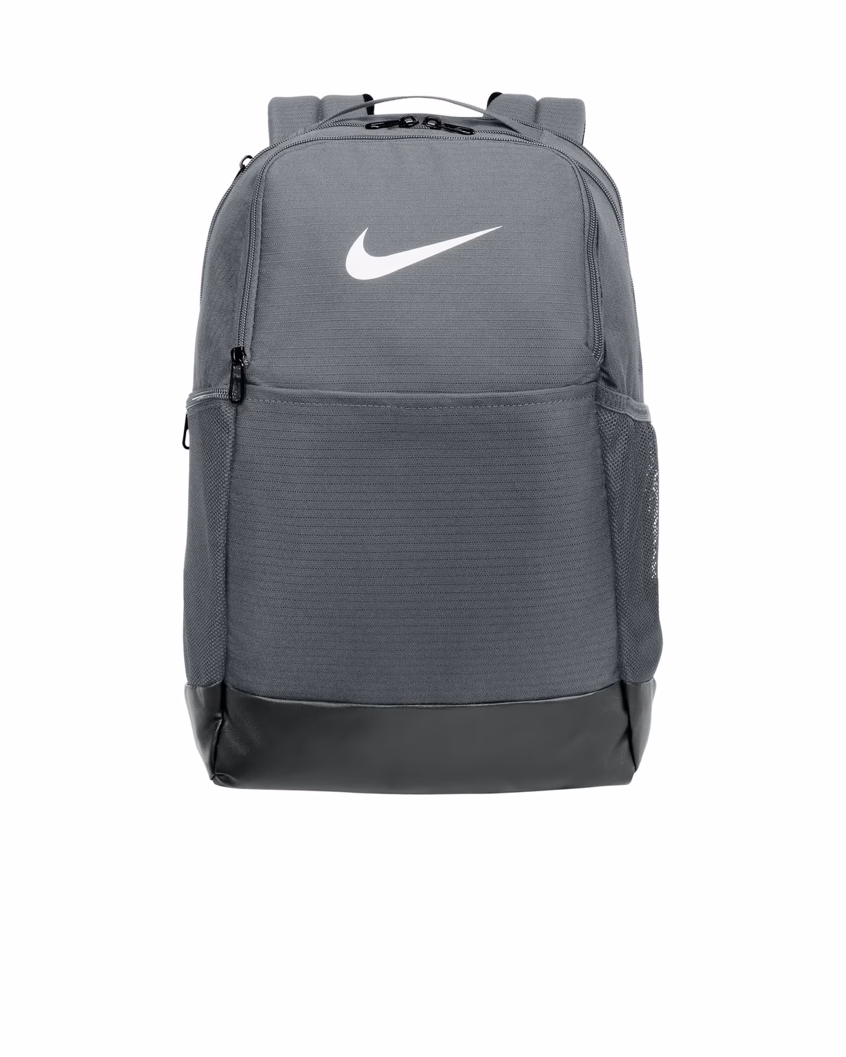 Custom Nike Brasilia Medium Backpack - Flint Grey front