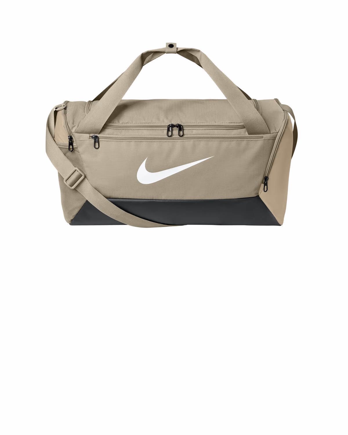 Custom Nike Brasilia Small Duffel - Desert Khaki detail
