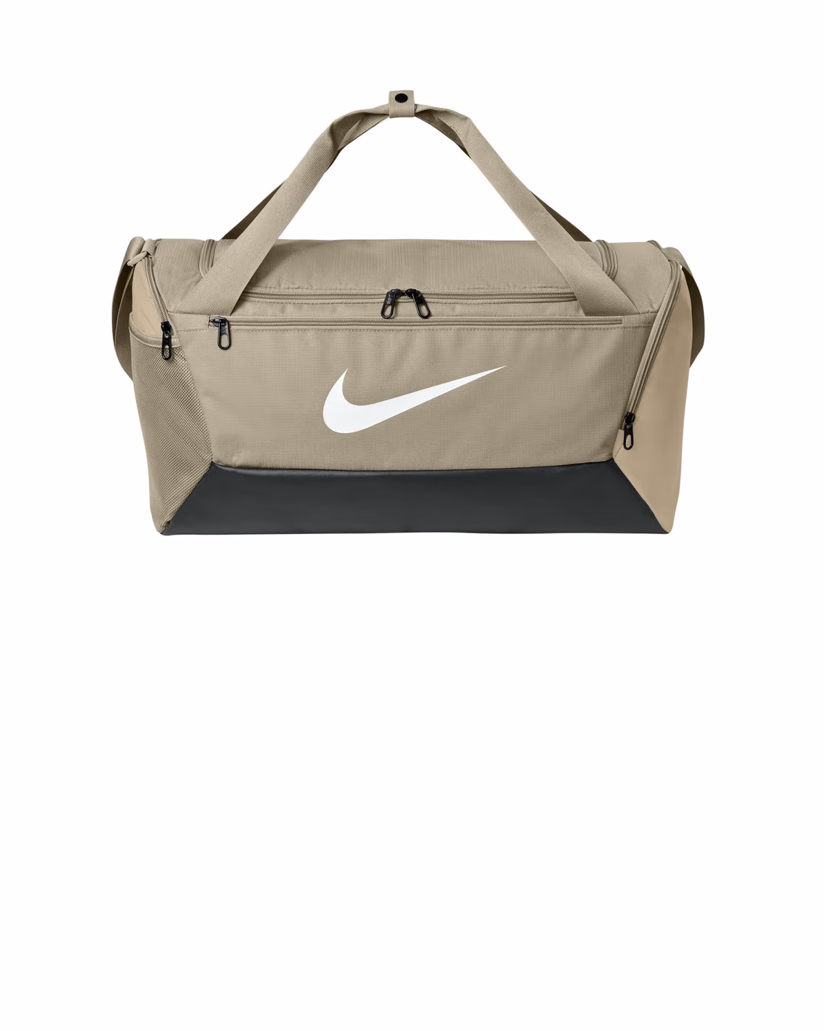 Custom Nike Brasilia Small Duffel - Desert Khaki front
