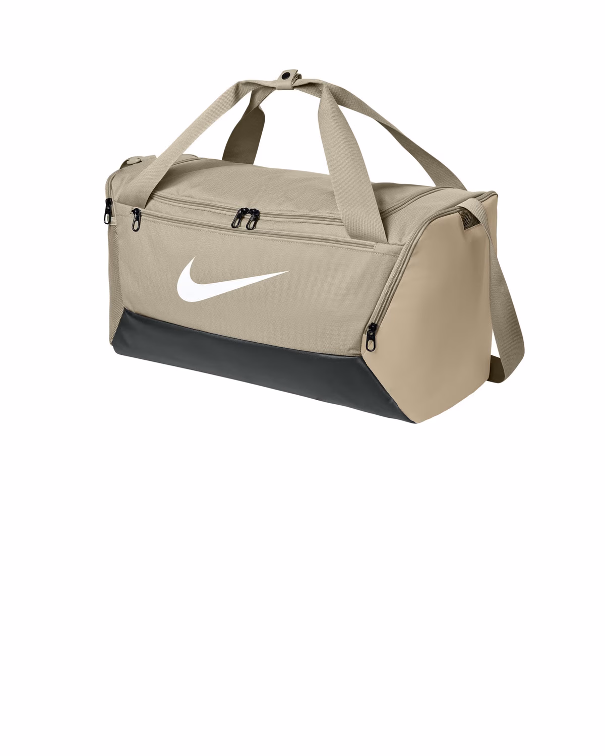 Custom Nike Brasilia Small Duffel - Desert Khaki side