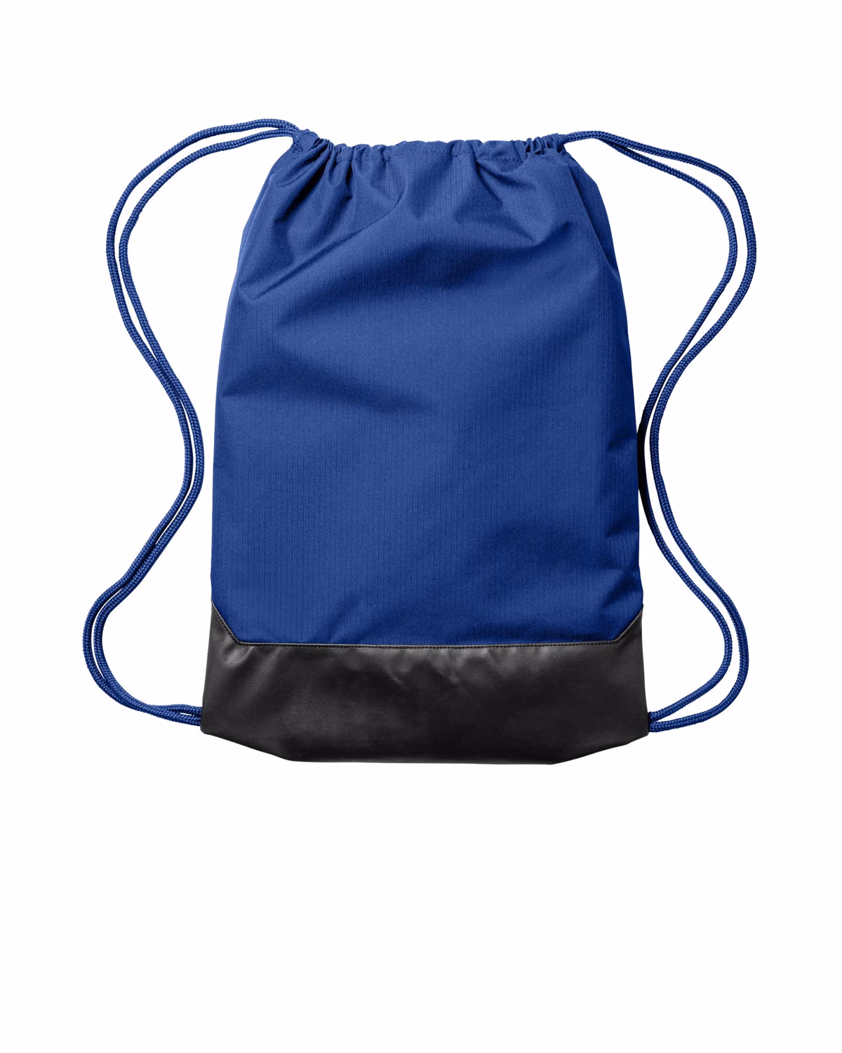 Custom Nike Brasilia Drawstring Pack - Game Royal flat back
