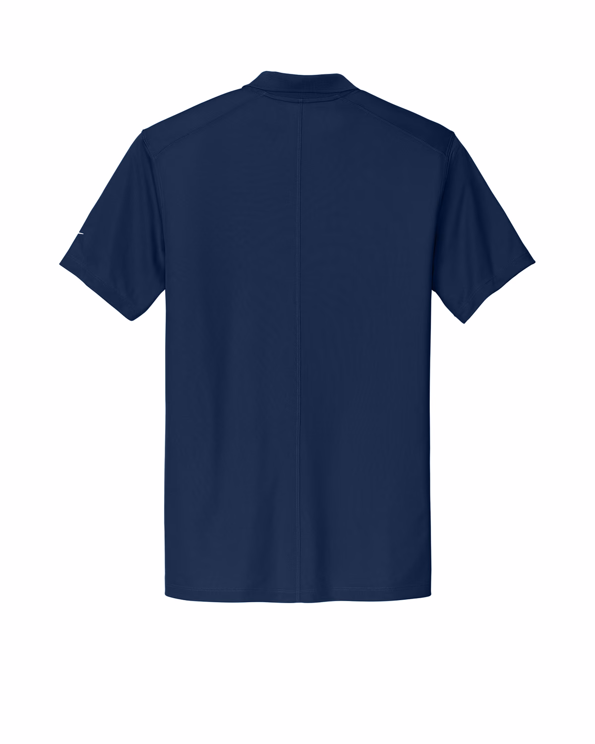 Custom Nike Victory Solid Polo, College Navy, flat back