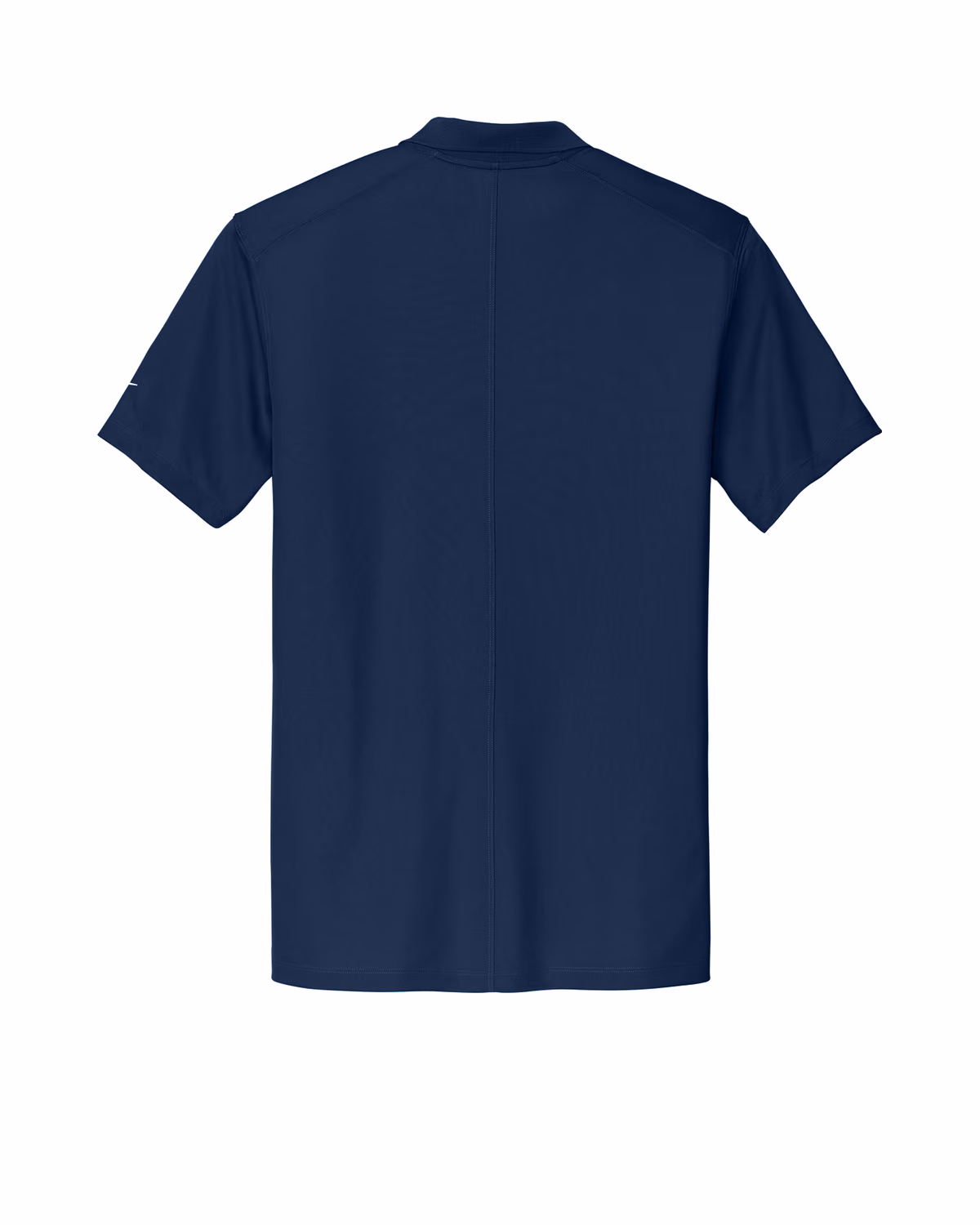 Custom Nike Victory Solid Polo, College Navy, flat back