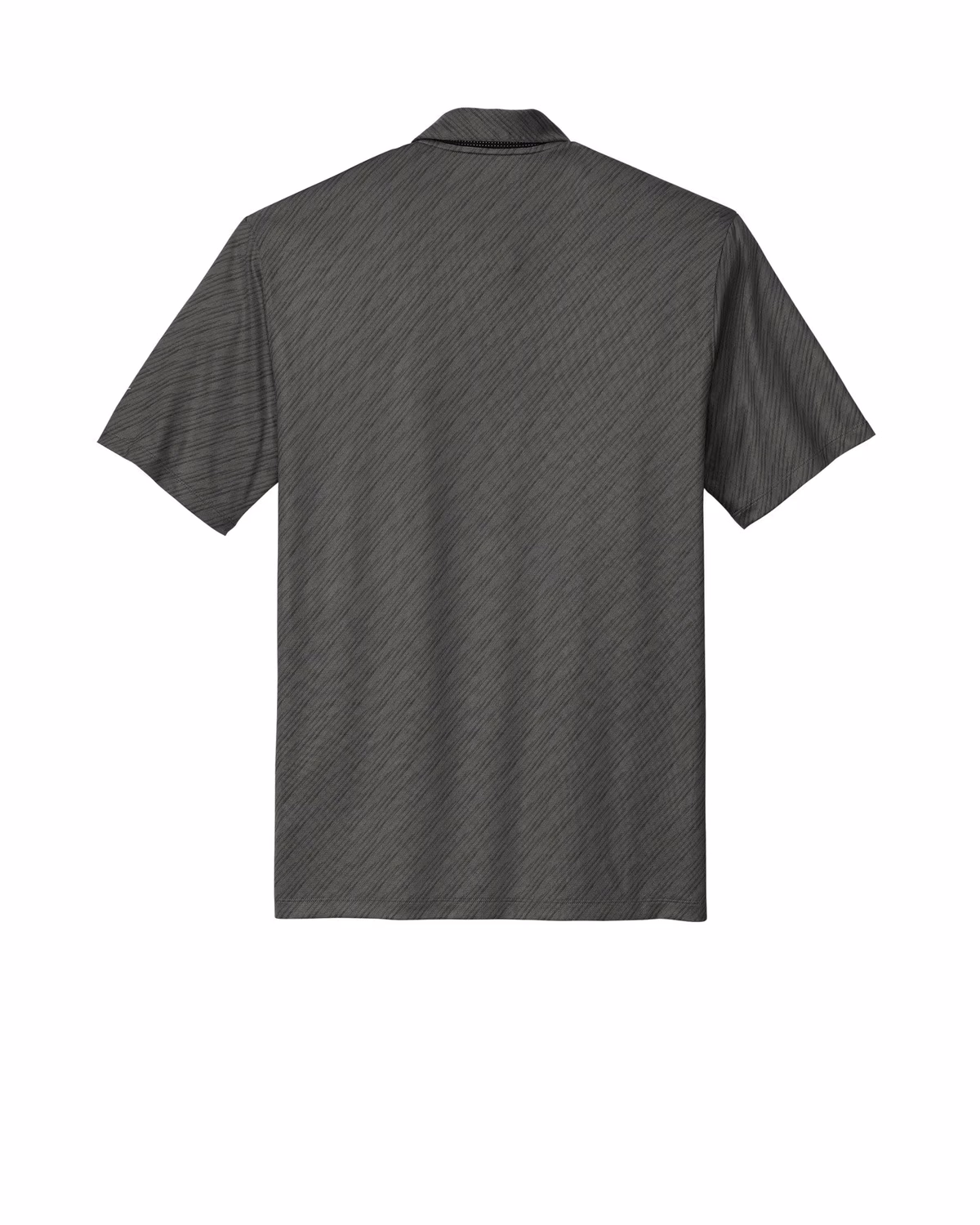 Custom Nike Vapor Dash Polo - Anthracite flat back
