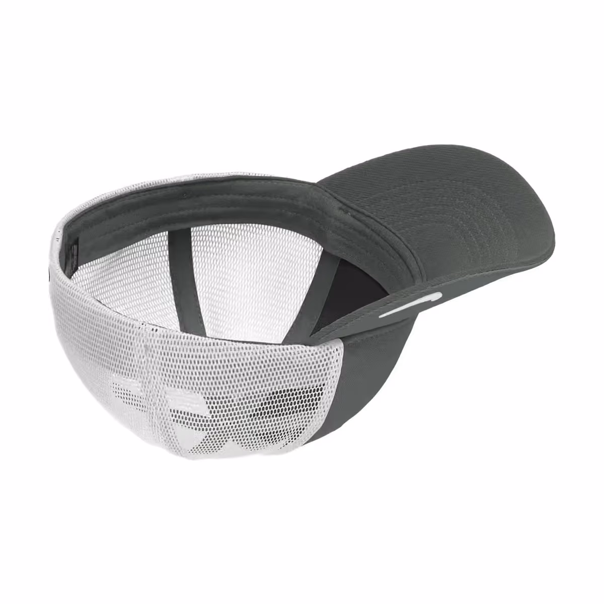 Custom Nike Stretch-to-Fit Mesh Back Cap - Anthracite/ White inside