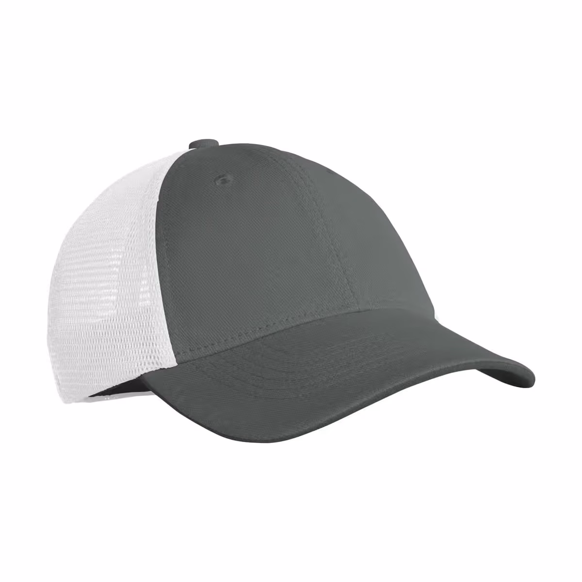 Custom Nike Stretch-to-Fit Mesh Back Cap - Anthracite/ White side